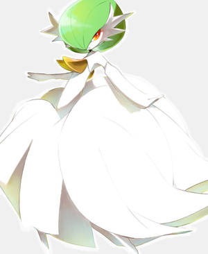 白色婚紗沙奈朵桌布 — Galaxy Z Fold 5 壁紙
