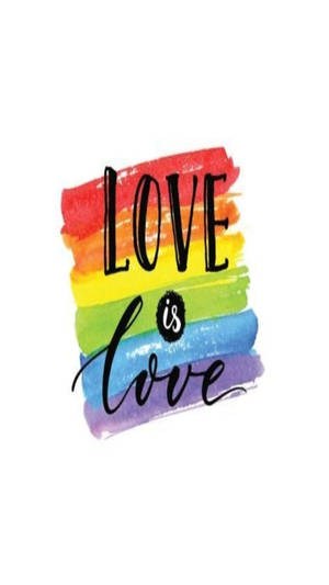 简单爱就是爱 LGBT 手机 — 愛 壁紙