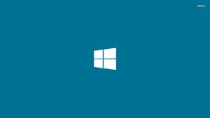 中央簡約Windows標誌桌布