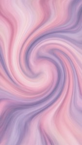 抽象粉彩粉紅與薰衣草紫漩渦壁紙 — 柔粉色 壁紙