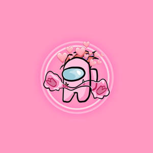 粉紅美學Among Us船員桌布 — 粉彩粉美學 壁紙