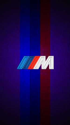 紫色条纹BMW M标志 — 宝马 壁紙