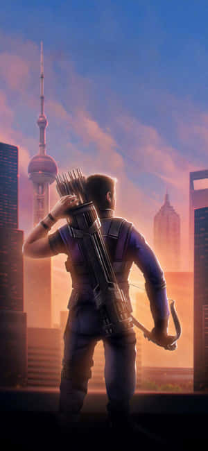 鷹眼背景 — ZTE Blade V 壁紙