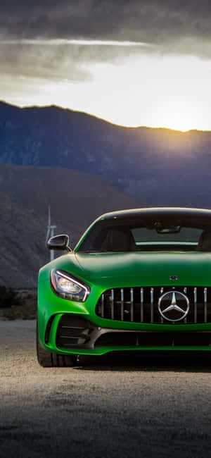 iPhone Xs Mercedes Amg 背景 — Galaxy M47 壁紙
