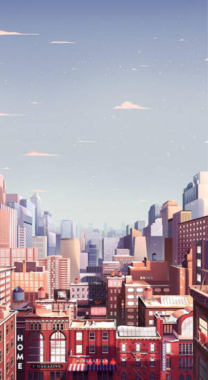 美學城市 by Parallel Studios — 動漫城市 壁紙