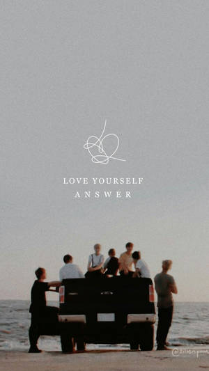 美學防彈少年團海灘卡車 — 美學 BTS 壁紙