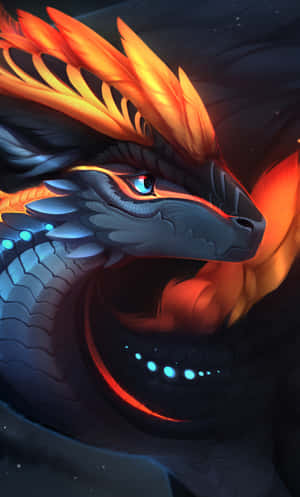 美麗巨龍 — Infinix Xpad 壁紙
