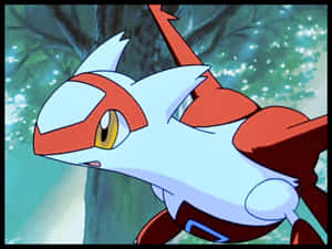 背景有樹的拉帝亞斯 — 动漫桌面 壁紙