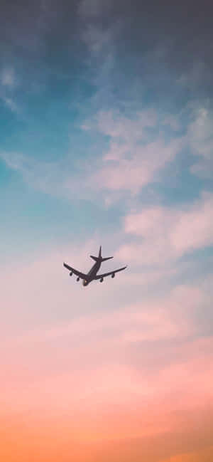 iPhone Xs Max 小型飛機 背景 — POCO M8x 壁紙