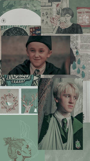 薄荷綠 Draco Malfoy 美學 — 暗绿色美学 壁紙