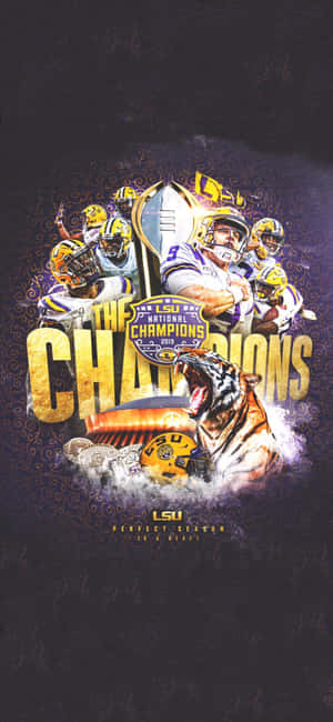 LSU iPhone — Galaxy S26 壁紙