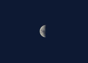 图片背景 — 月亮夜空 壁紙