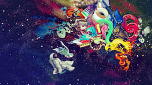 迷幻風格 — 外太空 壁紙