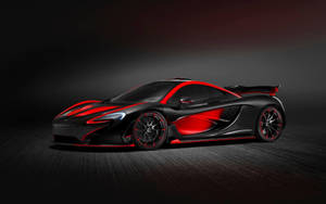 酷炫红黑灰McLaren P1汽车 — 汽車 4K GIF 壁紙