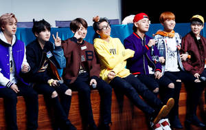 防弹少年团粉丝见面会可爱瞬间 — 귀여운 방탄소년단 壁紙