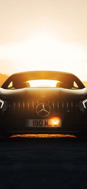 iPhone X AMG GT-R背景 — 荣耀Play 80 壁紙
