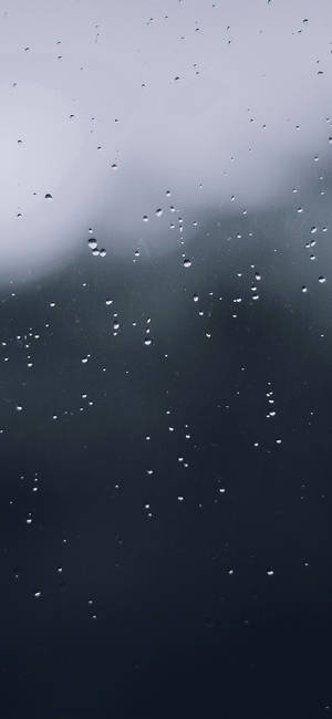 雨滴簡約iPhone — Galaxy S26 壁紙