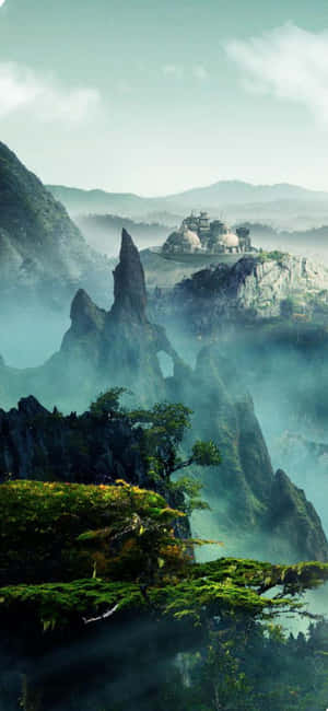 iPhone XS 文明：超越地球 背景 — 努比亚 Air 壁紙
