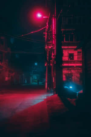 霓虹红美学 — 霓虹红美学 壁紙