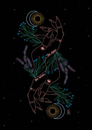 天上如是地下亦然 靈性美學 — 灵性美学 壁紙