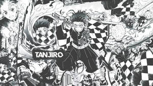 鬼灭之刃漫画面板壁纸 — 动漫房间 GIF 壁紙