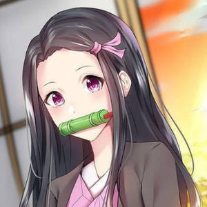 鬼灭之刃祢豆子动态头像 — 酷炫鬼灭之刃 壁紙