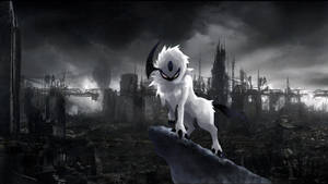 黑暗动漫宝可梦 Absol 壁纸 — 黑暗城市 壁紙