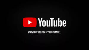 黑色YouTube你的頻道桌布 — 电池节省 壁紙