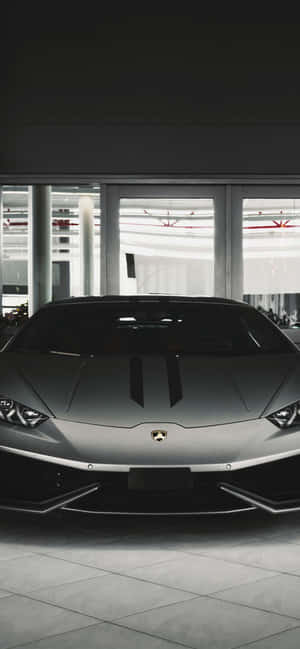 黑色 Lamborghini iPhone — Oppo Find X10 壁紙