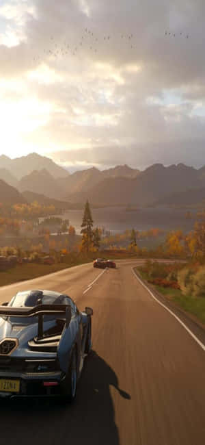 iPhone Xs Forza Horizon 4 背景 — Xperia 1 壁紙
