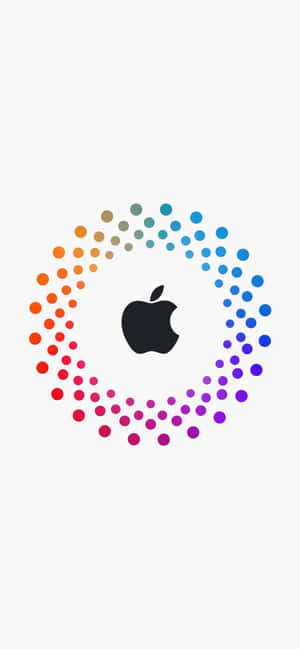 黑色點綴圓點 Apple HD iPhone 桌布 — Oppo Find X8s 壁紙